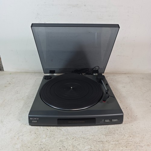 Sony vinyl record - record, player