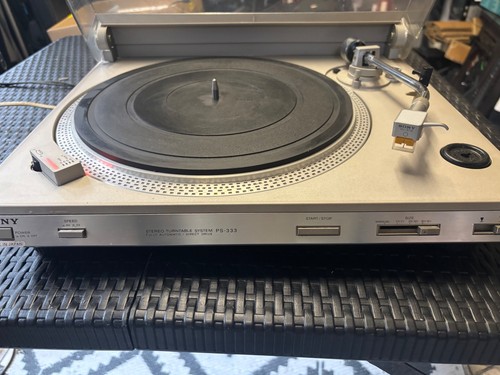 Sony 333 stereo turntable - sony, ps-333