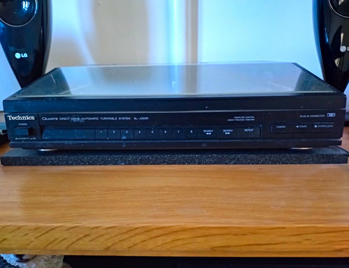 Technics j300r black quartz - technics, sl-j300r